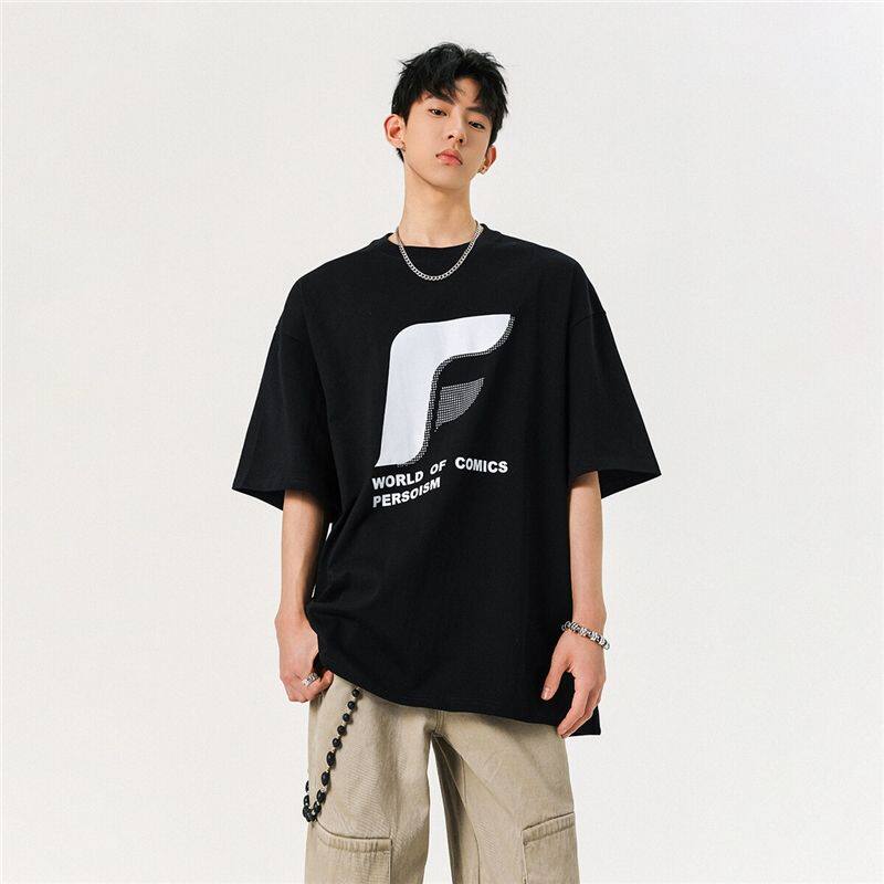 早起工作室MF十九岁第四天男装秋美潮牌重磅短袖T恤纯棉情侣半袖