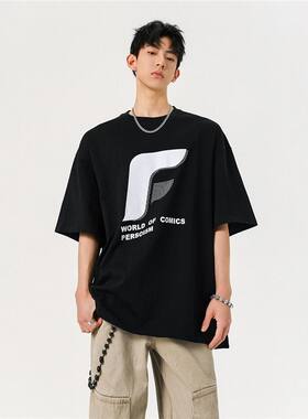 早起工作室MF十九岁第四天男装秋美潮牌重磅短袖T恤纯棉情侣半袖