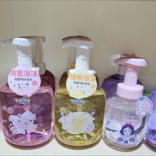 水果系列洗手液迪士尼爆汁樱桃