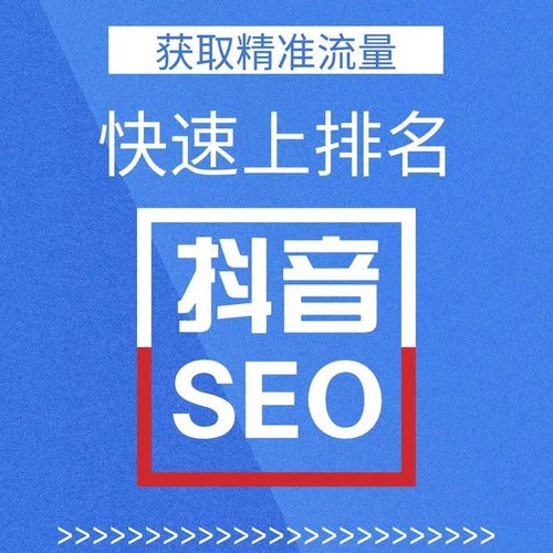 抖音优化seo搜索关键词优化排名
