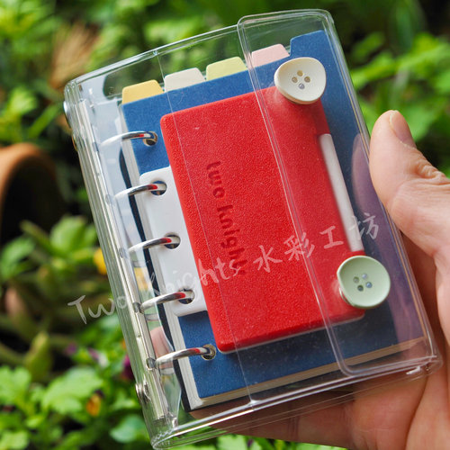 松烟入墨｜缤纷创意活页水彩套装便携绘画手帐礼物水彩颜料水彩盒