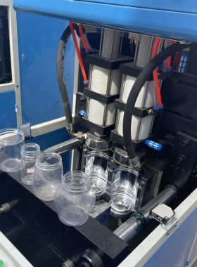 半自动吹瓶机 永诚拉伸气缸增压气缸ZLQB100×50+50×400（16）u.