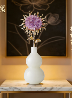 轻奢向日葵摆件一举夺魁乔迁开业