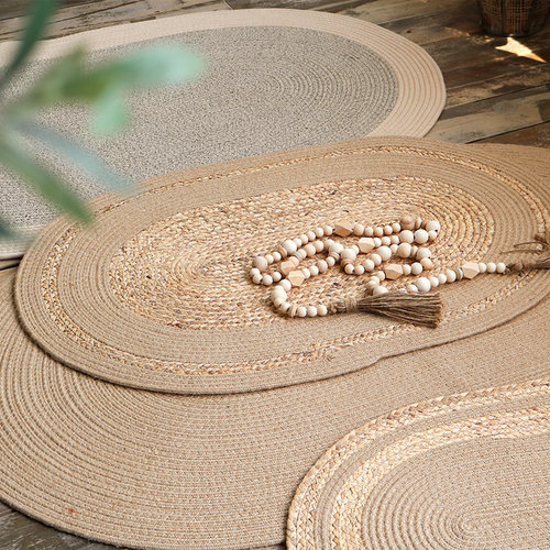 原介家用朴素棉线+蒲草+麻绳