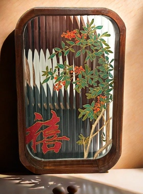 掐丝画手工diy复古茶盘送人