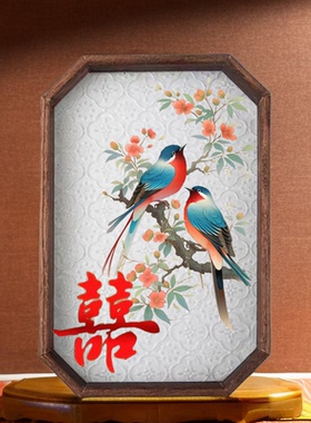 景泰蓝掐丝珐琅画制作diy材料包学校手工 课作业非遗结婚送人