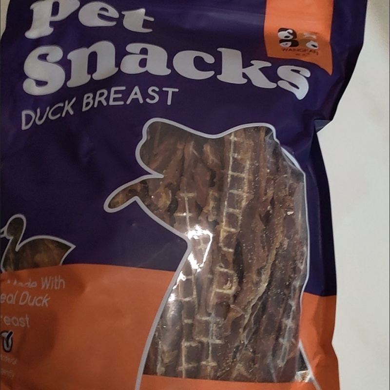 狗狗零食鸭肉干泰迪金毛德牧拉布拉多训练宠物肉干磨牙大型犬旺凡