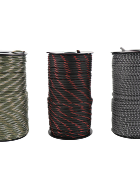 PSKOOK550多功能12芯伞绳野外应急引火绳EDC工具 Paracord