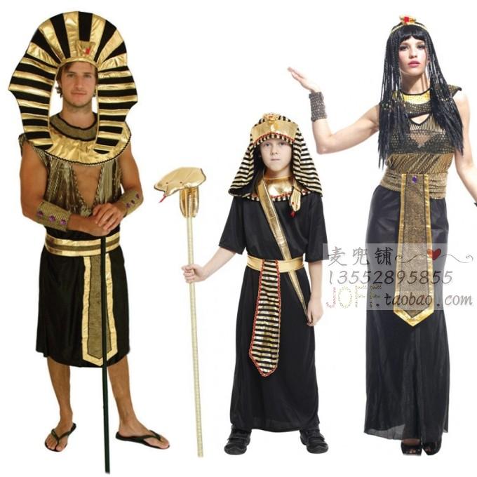 六一儿童节服装成人cosplay法老王埃及艳后服装埃及王子服亲子装