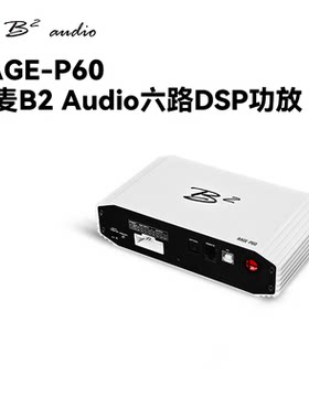 丹麦B2 AUDIO RAGE-P60六路DSP功放音频处理器汽车音响改装大功率