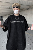 满天星320g重磅t恤潮牌痞帅炸街男美式高街短袖亮闪闪设计感半袖，男装T恤，电商B289