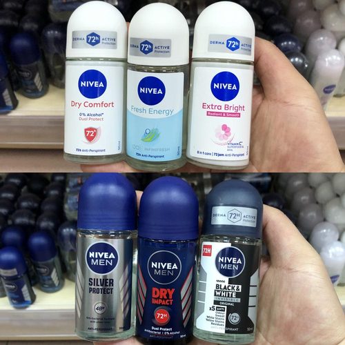 泰国妮维雅止汗露50ML走珠液