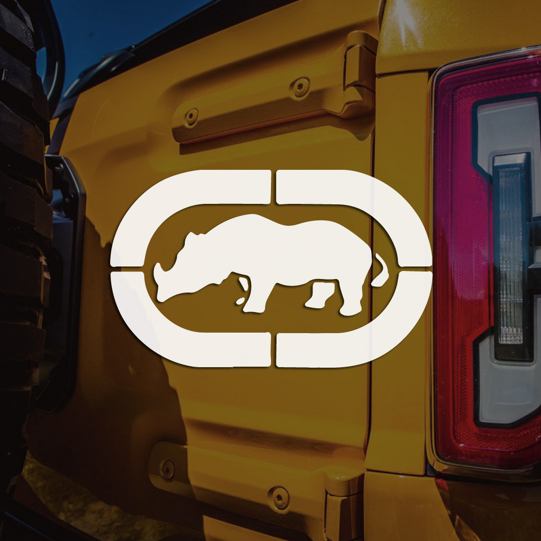 红犀牛EckoUnltd越野户外车贴纸