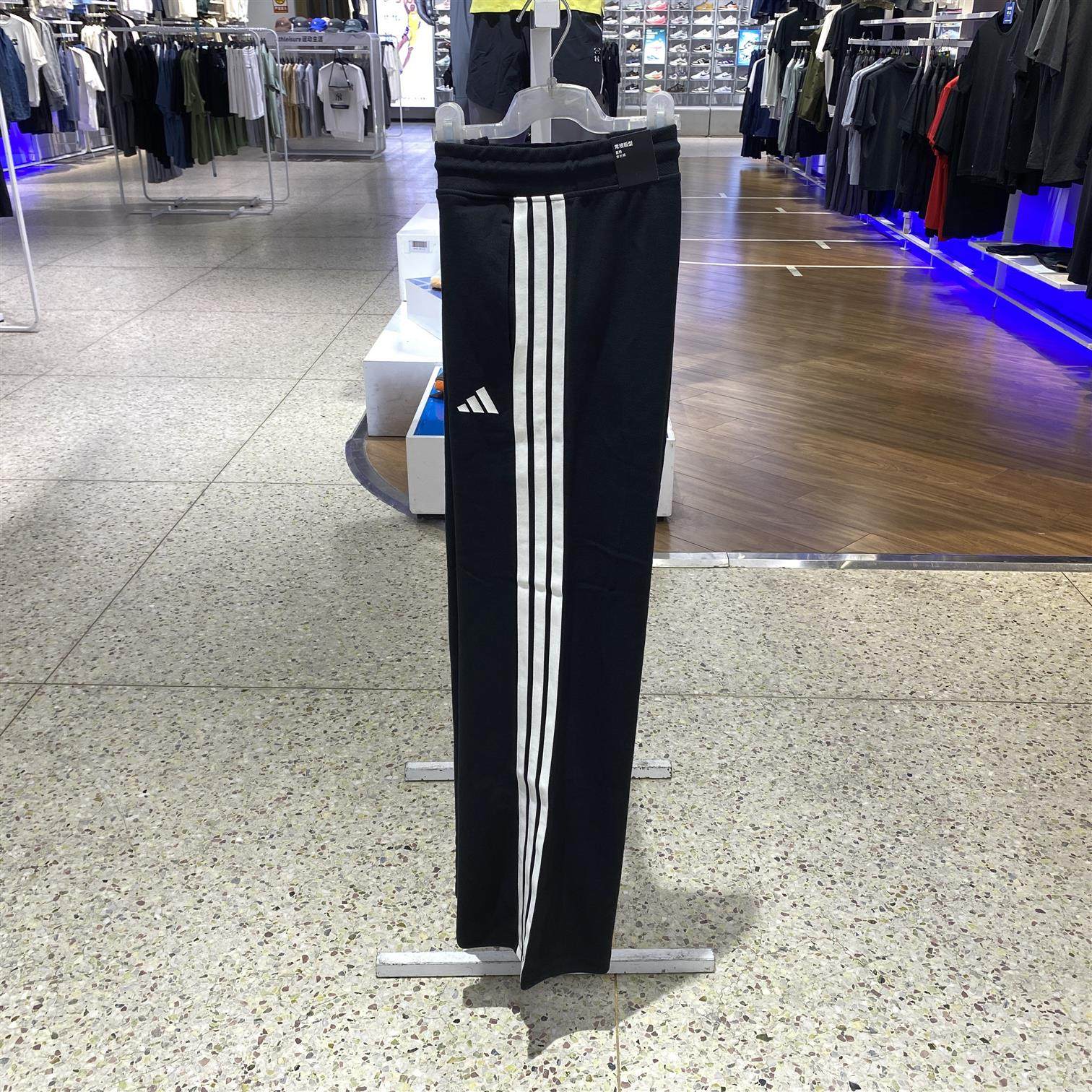 阿迪达斯女运动裤25秋新款休闲裤子针织长裤 KB7587 KC0046