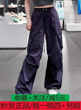 阿迪达斯三叶草女子工装裤宽松速干透气运动休闲长裤JD1125 1126