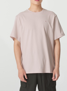 NIKE/耐克男短袖秋新款Dir-FIT运动休闲简约T恤针织衫DV9832-667