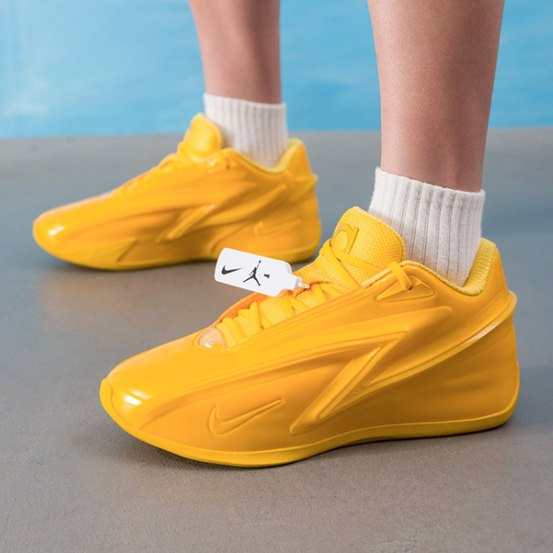 NIKE耐克男鞋篮球鞋黄色26新款KD19 EP健身训练运动鞋IH1120-700
