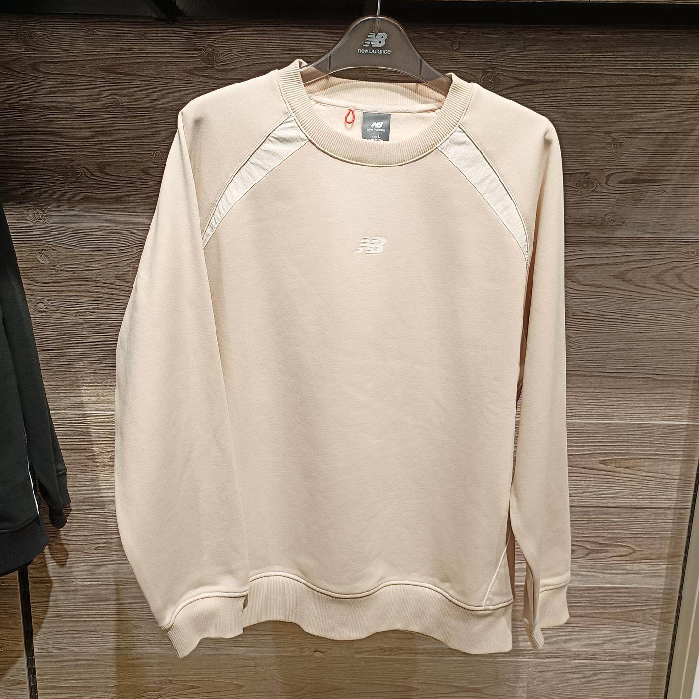 New Balance NB男子加绒保暖套头衫25冬季卫衣NCF43811 AMT54321