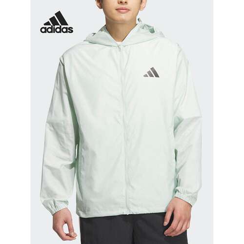 阿迪达斯25秋款JACKET男女连帽防晒休闲经典夹克 KA9291 KA9290
