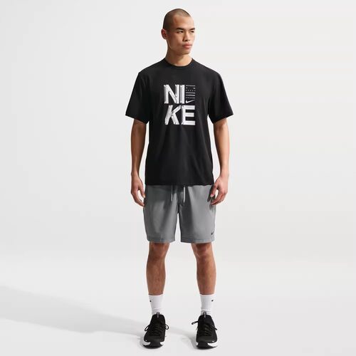 NIKE耐克26夏季新款男子透气运动户外宽松短袖印花T恤IF2779-010