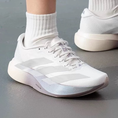阿迪达斯26夏女子Adizero EVO SL WOVEN运动跑步鞋KJ2552 KJ6260