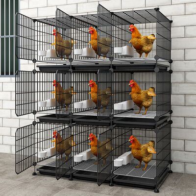 纳晶晶鸡笼子家用养殖铁笼