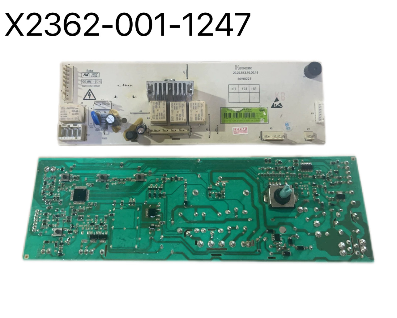 韩电滚筒洗衣机XQG-6018D/XQG-8090D电脑板X2362-001-1247