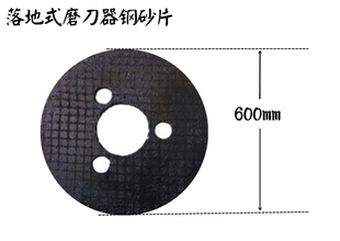 磨砂片落地式 切丝机碎肉机磨刀器磨轮配件 切片机 商用电动绞肉机