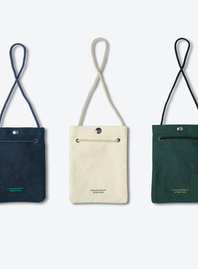 ATCH 包包女斜挎包小众复古手机收纳迷你小挎包日系单肩帆布袋男