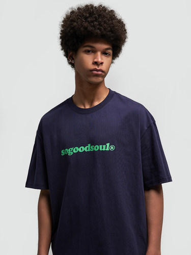 sogoodsoul短袖潮基础logoT恤