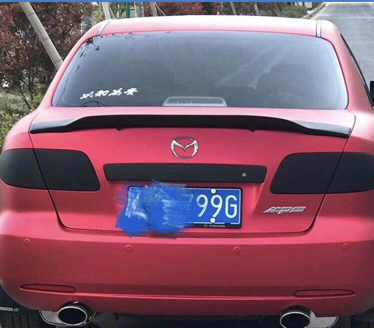 马自达6尾翼马6尾翼马自达六尾翼改装底漆尾翼M6尾翼卧式压尾翼