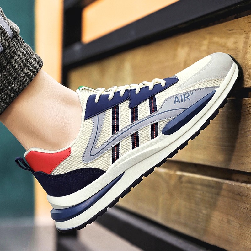 网面休闲运动鞋防滑软底老爹潮鞋