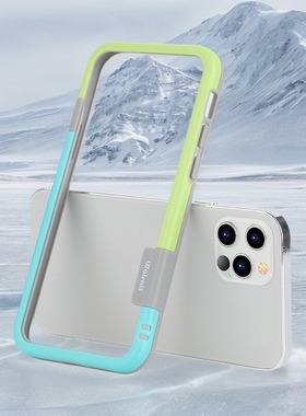 镂空散热适用iPhon17ProMax边框壳Air新款16简约15手机壳14Plus软边12Mini苹果11磨砂Xs全包SE防摔XR潮X轻薄8