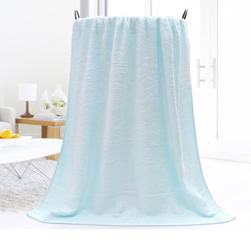 纯棉竹纤维浴巾不掉毛不掉色