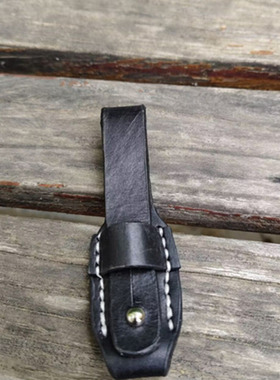 真皮钥匙扣头层牛皮手工制作简约耐磨轻奢皮带扣免螺丝创意时尚