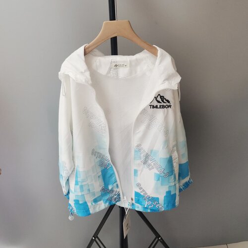 儿童春秋上衣学生薄款外套24新款中大男童长袖休闲拉链带帽