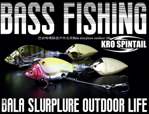 【巴拉咕嗒路亚】deps KRO SPINTAIL 新款概念震颤型路亚鲈钓硬饵