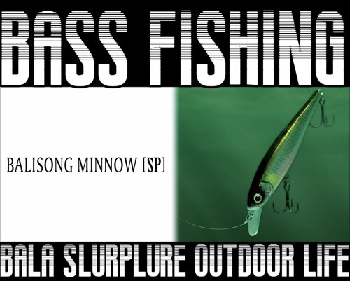 deps BALISONG MINNOW [SP] 130路亚硬饵米诺鲈钓【巴拉咕嗒】