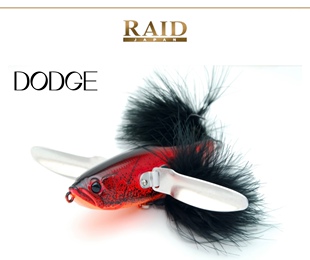 【巴拉咕嗒路亚】RAID DODGE 小款水面系爬行路亚饵