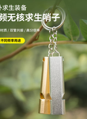 铝合金双孔高频无核口哨野