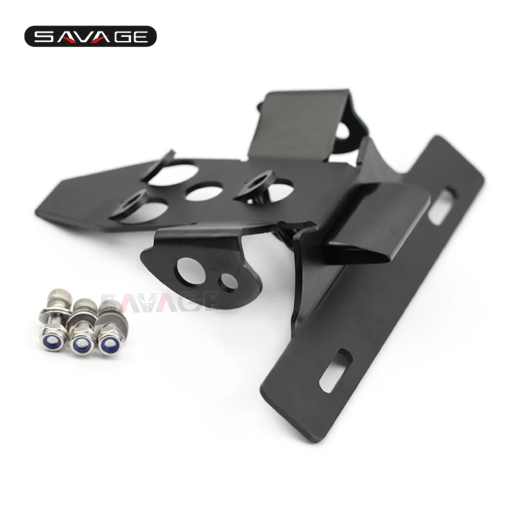 适用本田CBR1000RR改装件短尾不锈钢后尾翼牌照架专用短尾车牌架