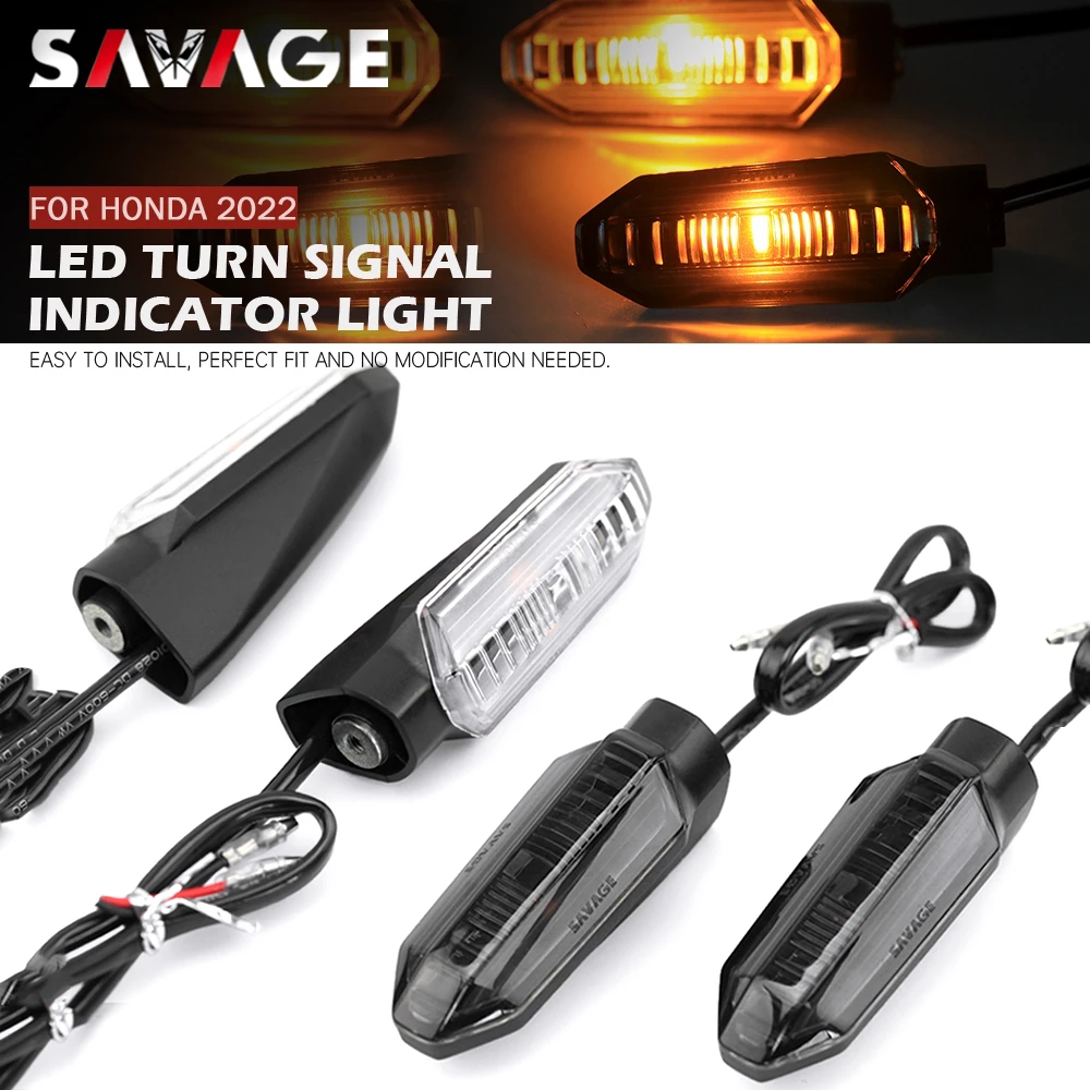 适用本田CBR650R CB650R 摩托车前后转向灯改装LED转向灯方向灯