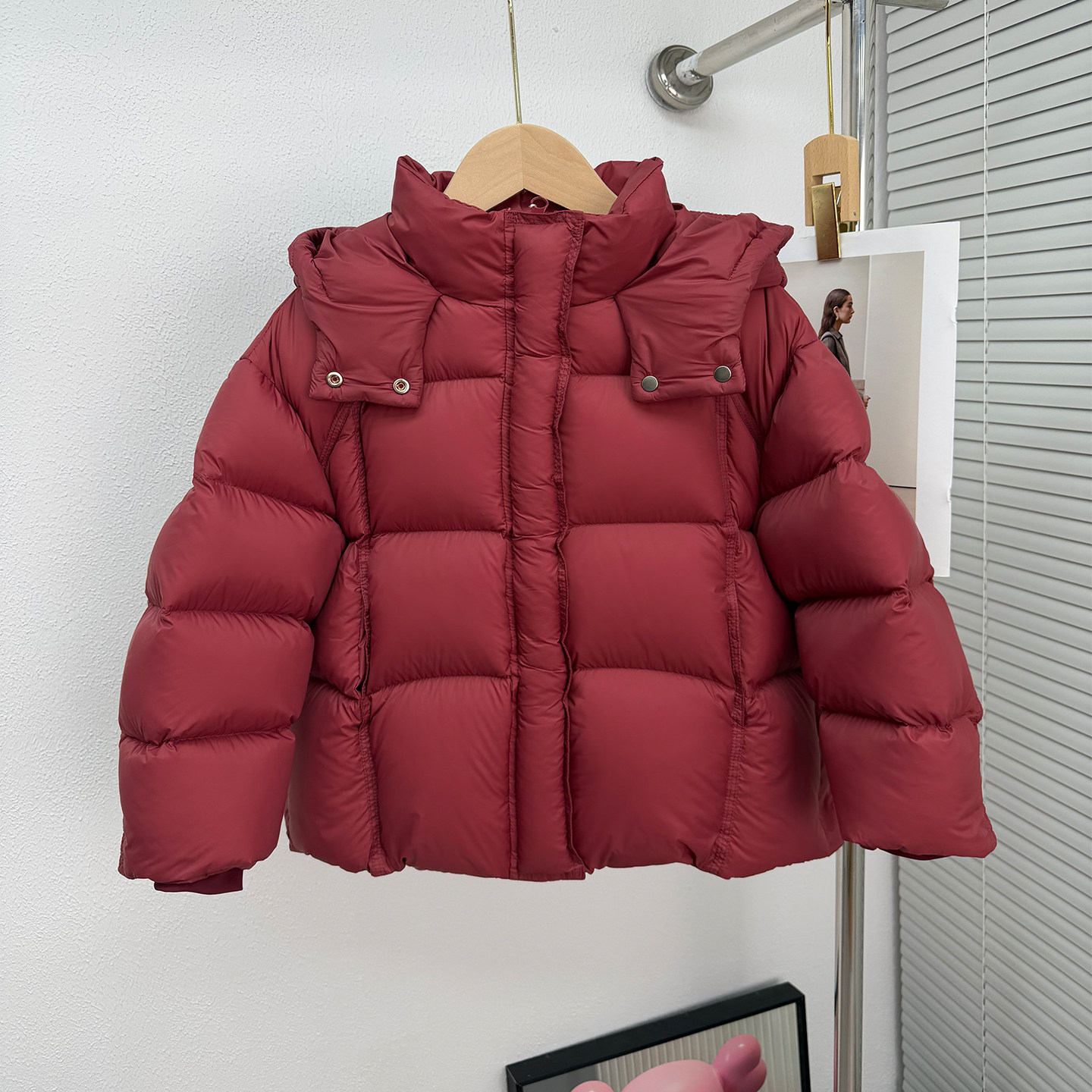 冬季儿童加厚90白鸭绒羽绒服