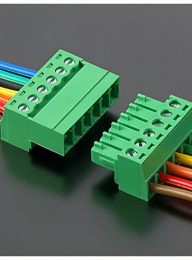 KF免焊对接15EDGRK/KP-3.5/3.81空中对插公母整套插拔式接线端子