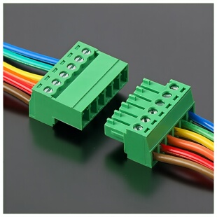 KF免焊对接15EDGRK/KP-3.5/3.81空中对插公母整套插拔式接线端子