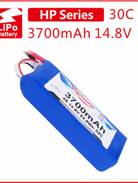 富力电池Redzone lipo 30C 3700mAh 14.8V  航模锂电池4S