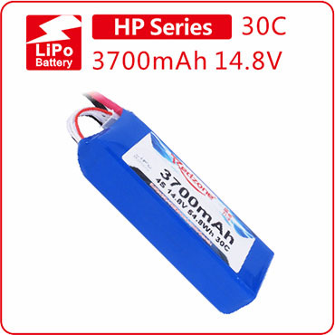 富力电池Redzone lipo 30C 3700mAh 14.8V  航模锂电池4S