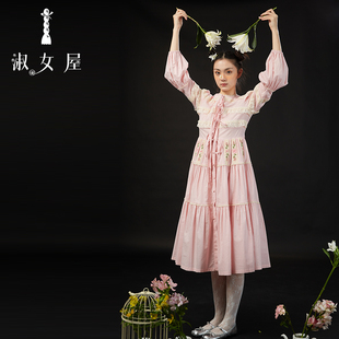 淑女屋官方旗舰店英格兰舞会连衣裙