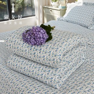 淑女屋家居旗舰店官网正品 英格兰花园系列学生宿舍可用被芯 新款