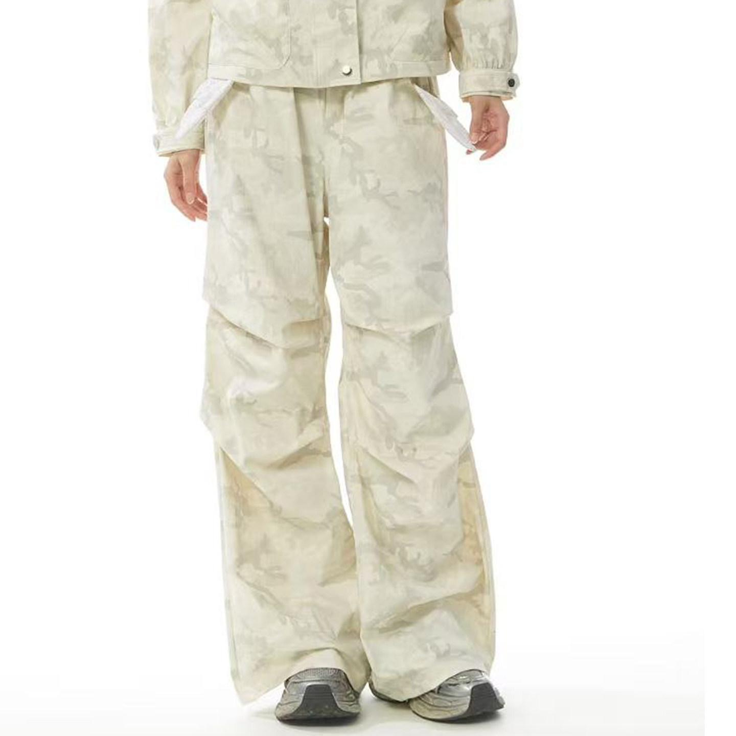 淑女屋官方旗舰店移动少女移动少女迷彩长裤运动时尚轻便